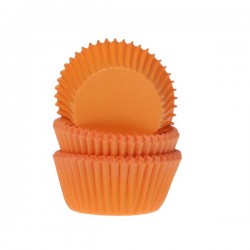 Små muffinsformar - Orange, ca 60 st